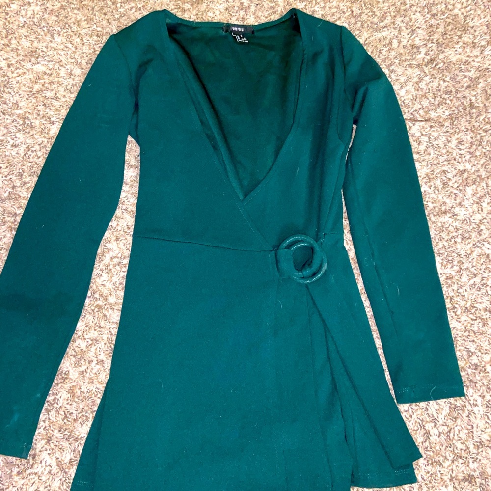 Teal Romper